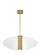 Nyra LED Pendant in Plated Brass (182|SLPD28430BR)