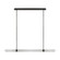 Langston LED Linear Chandelier in Plated Dark Bronze (182|AKLS28627PZ)