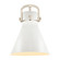 Downtown Urban Shade in Polished Nickel (405|M411-10PN)