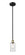 Edison One Light Mini Pendant in Black Antique Brass (405|616-1S-BAB-G804)