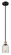 Edison One Light Mini Pendant in Black Antique Brass (405|616-1S-BAB-G259)