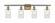 Ballston Four Light Bath Vanity in Brushed Brass (405|516-4W-BB-G804)