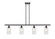 Ballston Four Light Island Pendant in Oil Rubbed Bronze (405|516-4I-OB-G804)