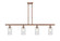 Ballston Four Light Island Pendant in Antique Copper (405|516-4I-AC-G804)