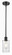 Ballston One Light Mini Pendant in Matte Black (405|516-1S-BK-G804)
