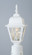 Argyle One Light Postmount Lantern in White (110|4414 WH)