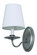 Lake Shore One Light Wall Sconce in Satin Pewter (30|LS217-SP)