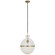 Maxey LED Pendant in Hand-Rubbed Antique Brass (268|TOB 5486HAB-CG/WG)