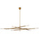 Rousseau LED Chandelier in Antique-Burnished Brass (268|KW 5595AB-EC)