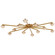 Pedra LED Flush Mount in Antique-Burnished Brass (268|KW 4624AB-ALB)