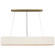 Palati LED Linear Chandelier in Hand-Rubbed Antique Brass (268|IKF 5445HAB-L)