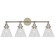 Parkington LED Wall Sconce in Polished Nickel (268|CHD 2530PN-CG)
