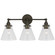 Parkington LED Wall Sconce in Bronze (268|CHD 2529BZ-CG)