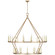 Darlana Ring LED Chandelier in Gilded Iron (268|CHC 5277GI)