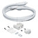 Hybrid 5Ft Conkit , Bare Wire, With End Cap in White (303|12VAC-H3-CONKIT)