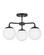 Julep LED Semi-Flush Mount in Black (531|84203BK)