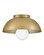 Stu LED Flush Mount in Lacquered Brass (531|83301LCB)