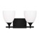 Toffino Two Light Bath in Midnight Black (454|DJV1022MBK)