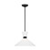 Belcarra One Light Pendant in Midnight Black (454|DJP1091MBK)