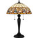 Tiffany Two Light Table Lamp in Matte Black (10|TF6150MBK)