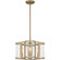 Quoizel Pendant Four Light Pendant in Bronze Gold (10|QP6193BGD)