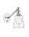 Ballston One Light Wall Sconce in White Polished Chrome (405|317-1W-WPC-G392)
