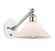 Ballston One Light Wall Sconce in White Polished Chrome (405|317-1W-WPC-G131)