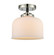 Nouveau LED Semi-Flush Mount in Black Polished Nickel (405|284-1C-BPN-G71-LED)