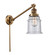 Franklin Restoration LED Swing Arm in Brushed Brass (405|237-BB-G184-LED)