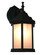 Waterdown One Light Outdoor Wall Light in Black (224|T21-BK-F)