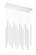 Forest LED Chandelier in Chrome (224|917MP24-WH-LED-14LCH)