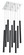 Forest LED Chandelier in Chrome (224|917MP24-MB-LED-9SCH)