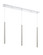 Forest LED Linear Chandelier in Chrome (224|917MP24-BN-LED-3LCH)