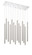 Forest LED Chandelier in Chrome (224|917MP24-BN-LED-14LCH)