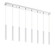 Forest LED Linear Chandelier in Chrome (224|917MP12-WH-LED-8LCH)