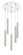 Forest LED Chandelier in Chrome (224|917MP12-BN-LED-5RCH)