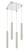 Forest LED Chandelier in Chrome (224|917MP12-BN-LED-4SCH)