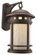 Boardwalk One Light Postmount Lantern in Rust (110|40373 RT)