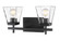 Lauren Two Light Vanity in Matte Black (224|819-2V-MB)