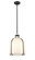 Pearson One Light Pendant in Matte Black (224|818-12MB)
