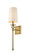 Mia One Light Wall Sconce in Rubbed Brass (224|805-1S-RB)