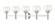 Sutton Five Light Vanity in Chrome (224|7502-5V-CH)