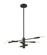 Ascension Eight Light Chandelier in Matte Black (224|737-8MB)