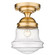 Vaughn One Light Flush Mount in Heritage Brass (224|736F10-HBR)