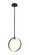 Midnetic One Light Pendant in Matte Black (224|730MP-MB)