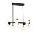 Midnetic 11 Light Linear Chandelier in Matte Black (224|730-11L-MB)