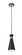 Soriano One Light Pendant in Matte Black + Brushed Nickel (224|728MP-MB-BN)