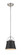 Z-Studio One Light Pendant in Matte Black + Brushed Nickel (224|726MP-MB+BN)