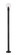 Laurent One Light Outdoor Post Mounted Fixture in Black (224|599PHM-567P-BK)
