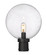 Laurent One Light Outdoor Post Mount Fixture in Black (224|599PHB-BK)